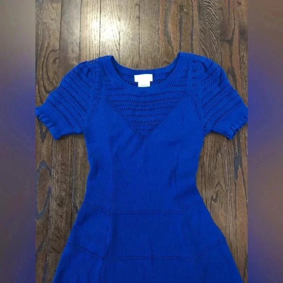 Maeve by Anthropologie Women’s S Promenade Knit Dress in Blue - VGUC! - Picture 7 of 16